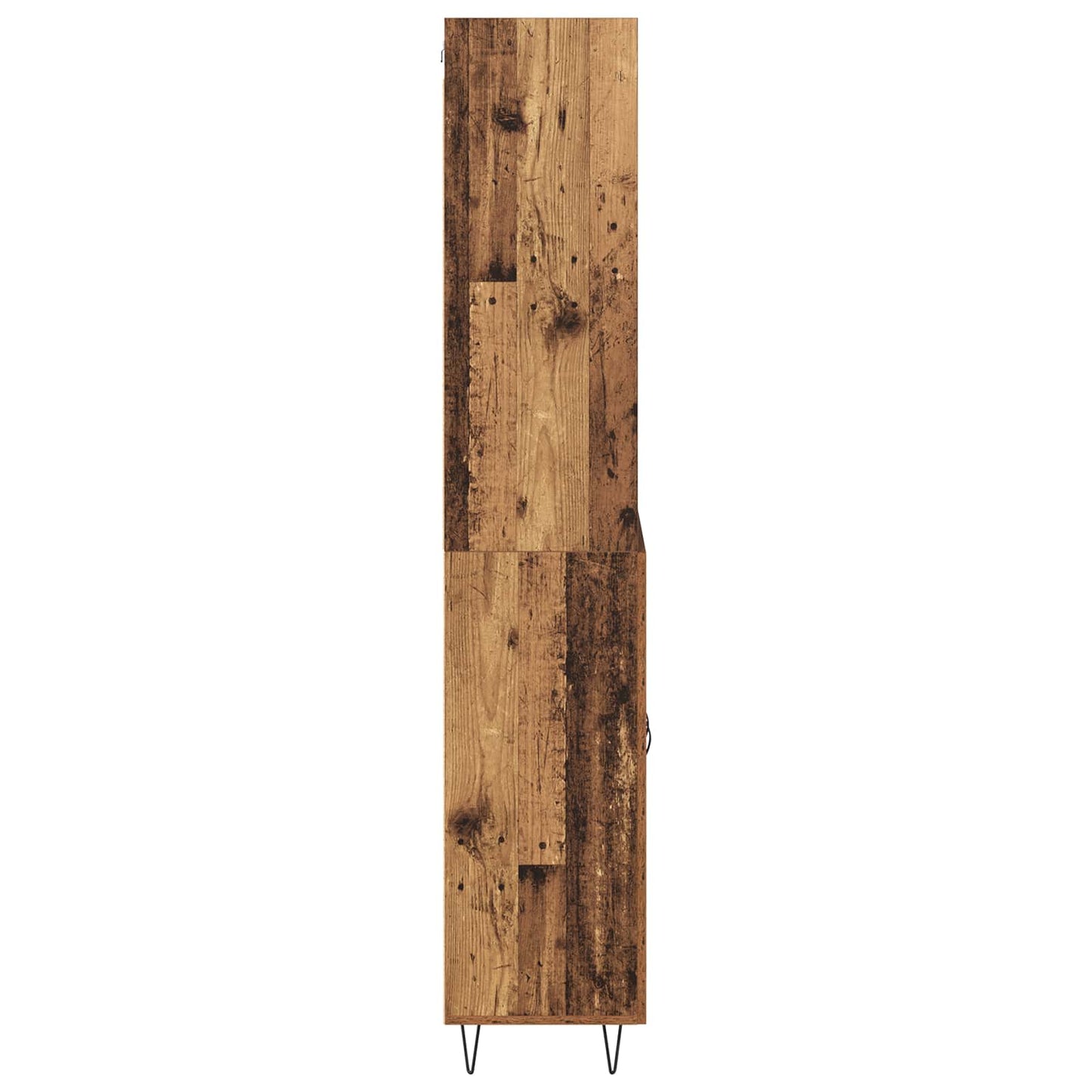 Highboard 2 pcs Old Wood Engineered Wood