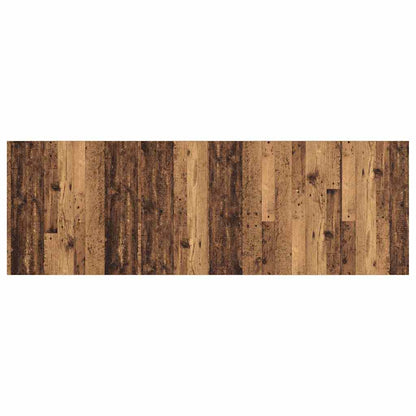 Headboard with Cabinet 3 pcs Old Wood Engineered Wood