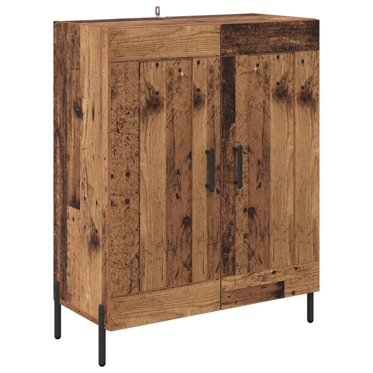 Highboard Old Wood 69.5 x 32.5 x 180 cm Engineered Wood