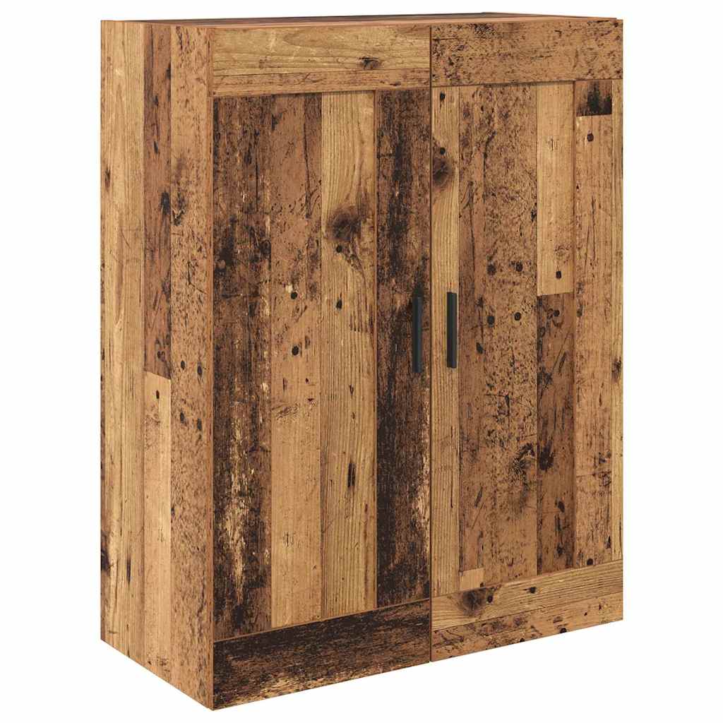 Highboard with Drawer 2 pcs Old Wood Engineered Wood