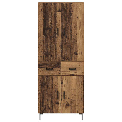 Highboard Old Wood 69.5 x 34 x 180 cm Engineered Wood