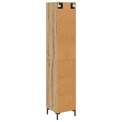 Highboard Artisan Oak 34.5 x 34 x 180 cm Engineered Wood