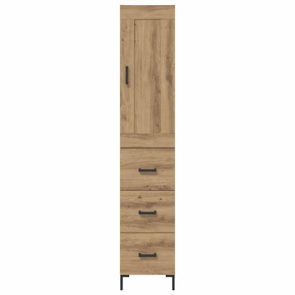 Highboard Artisan Oak 34.5 x 34 x 180 cm Engineered Wood