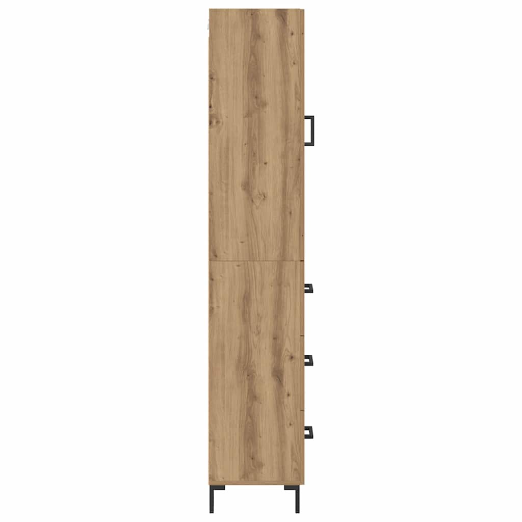 Highboard Artisan Oak 34.5 x 34 x 180 cm Engineered Wood