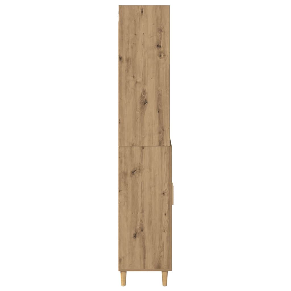 Highboard Artisan Oak 69.5 x 32.5 x 180 cm Engineered Wood
