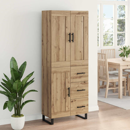 Highboard Artisan Oak 69.5 x 34 x 180 cm Engineered Wood