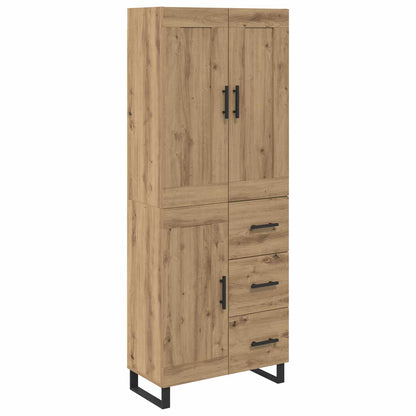 Highboard Artisan Oak 69.5 x 34 x 180 cm Engineered Wood