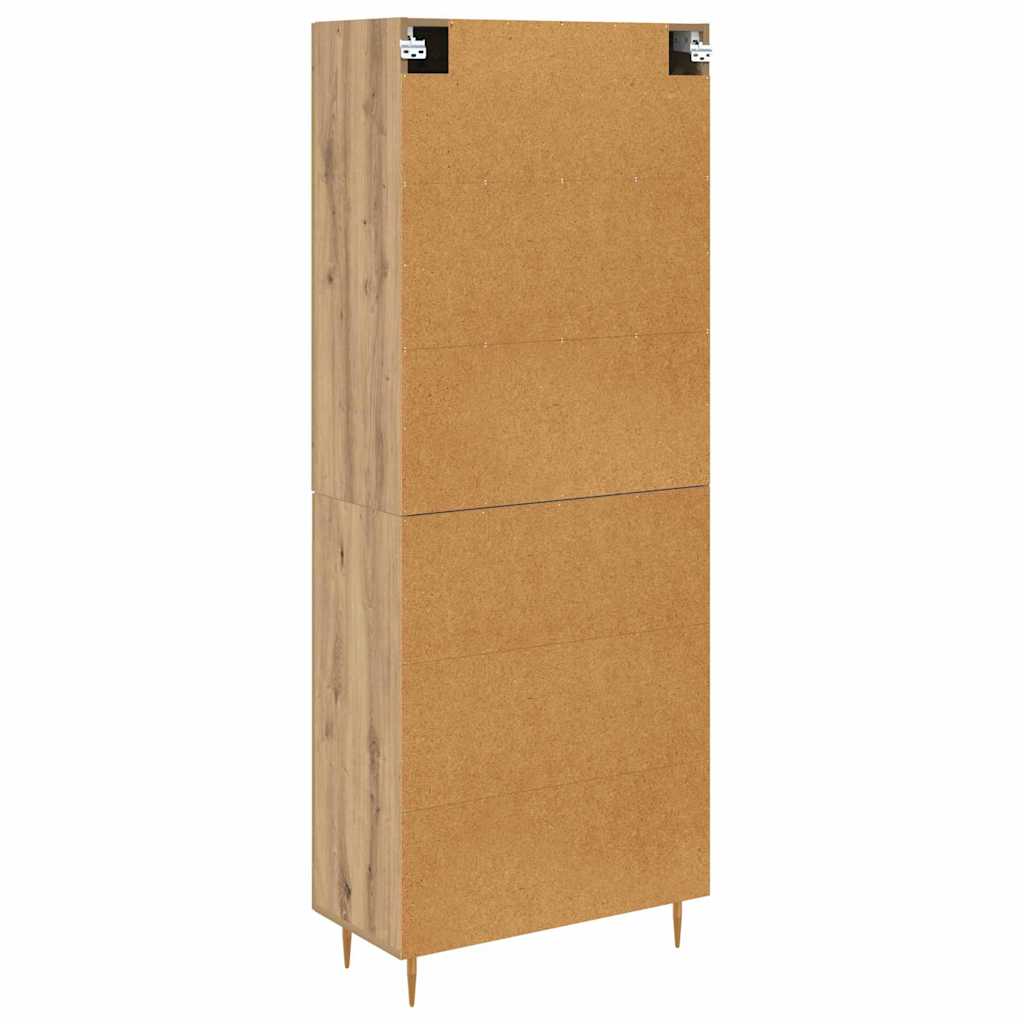 Highboard Artisan Oak 69.5 x 34 x 180 cm Engineered Wood