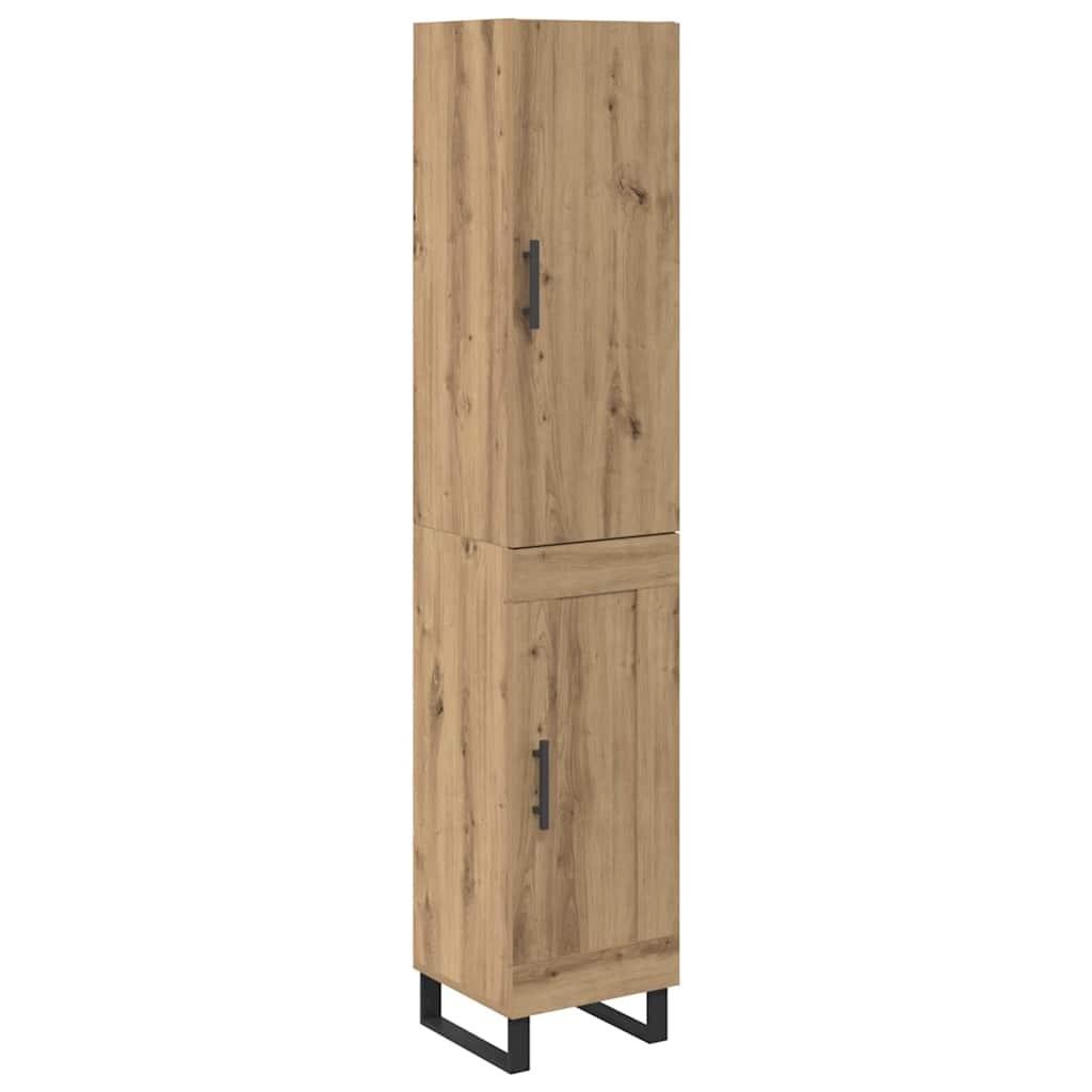Highboard Artisan Oak 34.5 x 34 x 180 cm Engineered Wood
