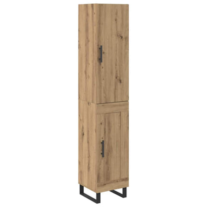 Highboard Artisan Oak 34.5 x 34 x 180 cm Engineered Wood