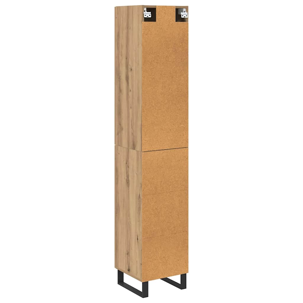Highboard Artisan Oak 34.5 x 34 x 180 cm Engineered Wood