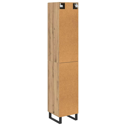 Highboard Artisan Oak 34.5 x 34 x 180 cm Engineered Wood