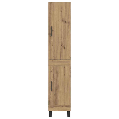 Highboard Artisan Oak 34.5 x 34 x 180 cm Engineered Wood