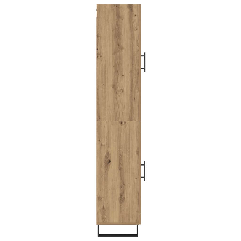 Highboard Artisan Oak 34.5 x 34 x 180 cm Engineered Wood