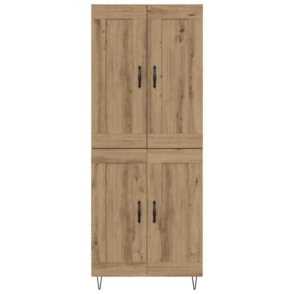 Highboard Artisan Oak 69.5 x 34 x 180 cm Engineered Wood