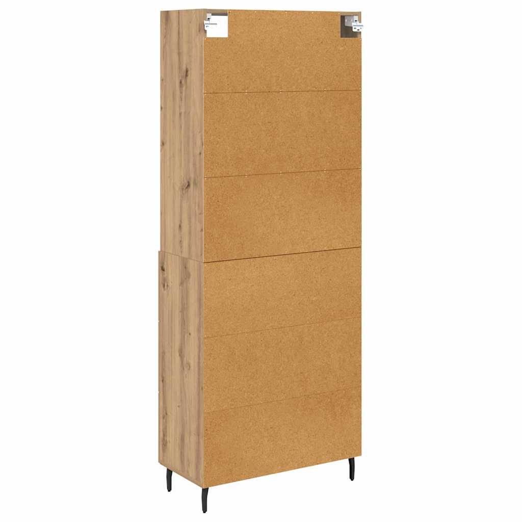Highboard with Drawer Artisan Oak 69.5 x 34 x 180 cm