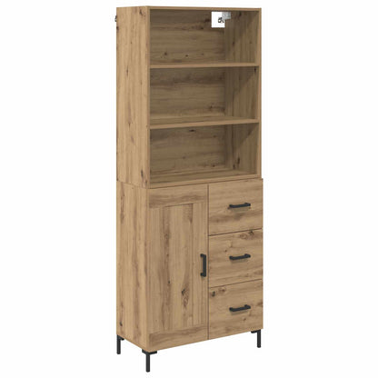 Highboard Artisan Oak 69.5 x 34 x 180 cm Engineered Wood