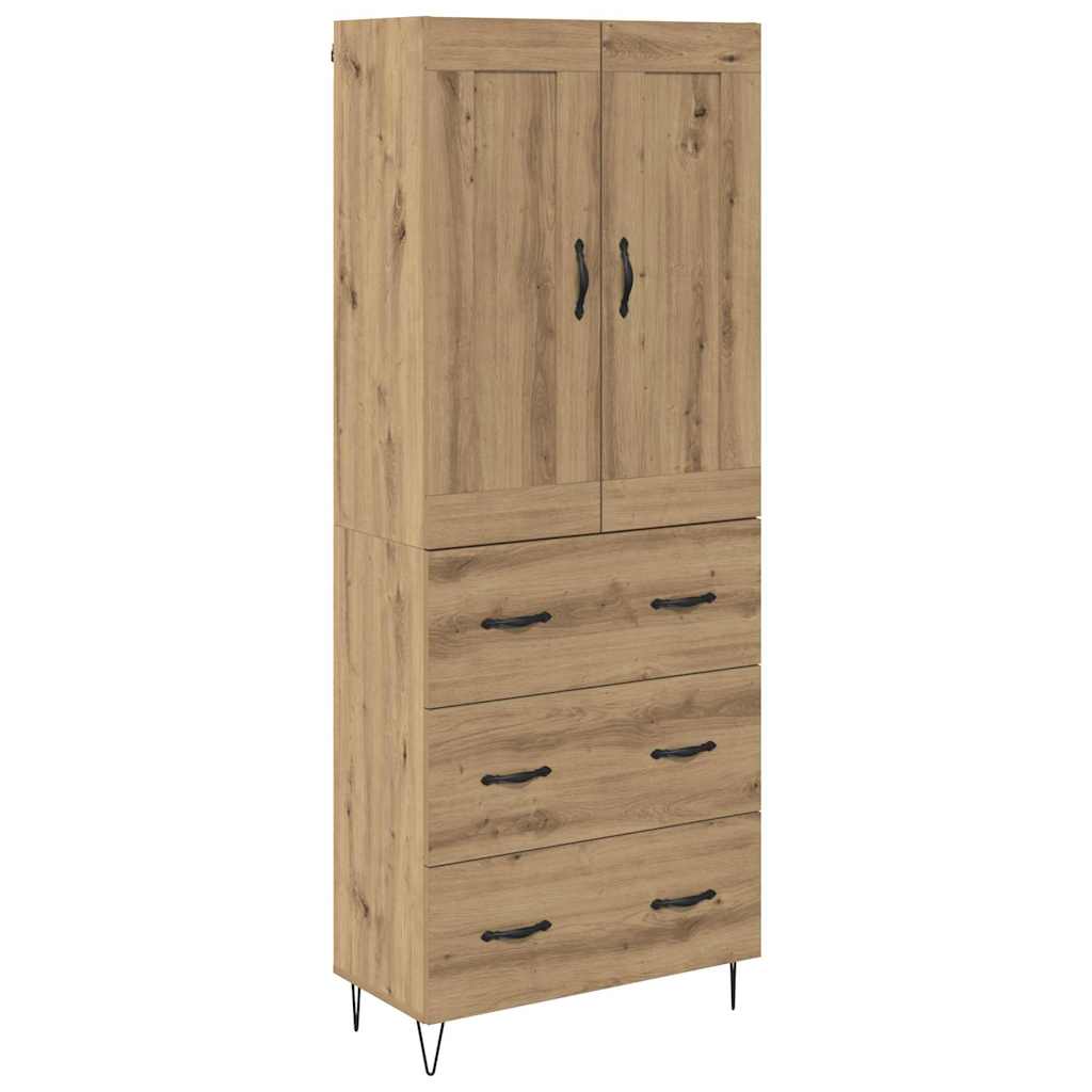Highboard Artisan Oak 69.5 x 34 x 180 cm Engineered Wood
