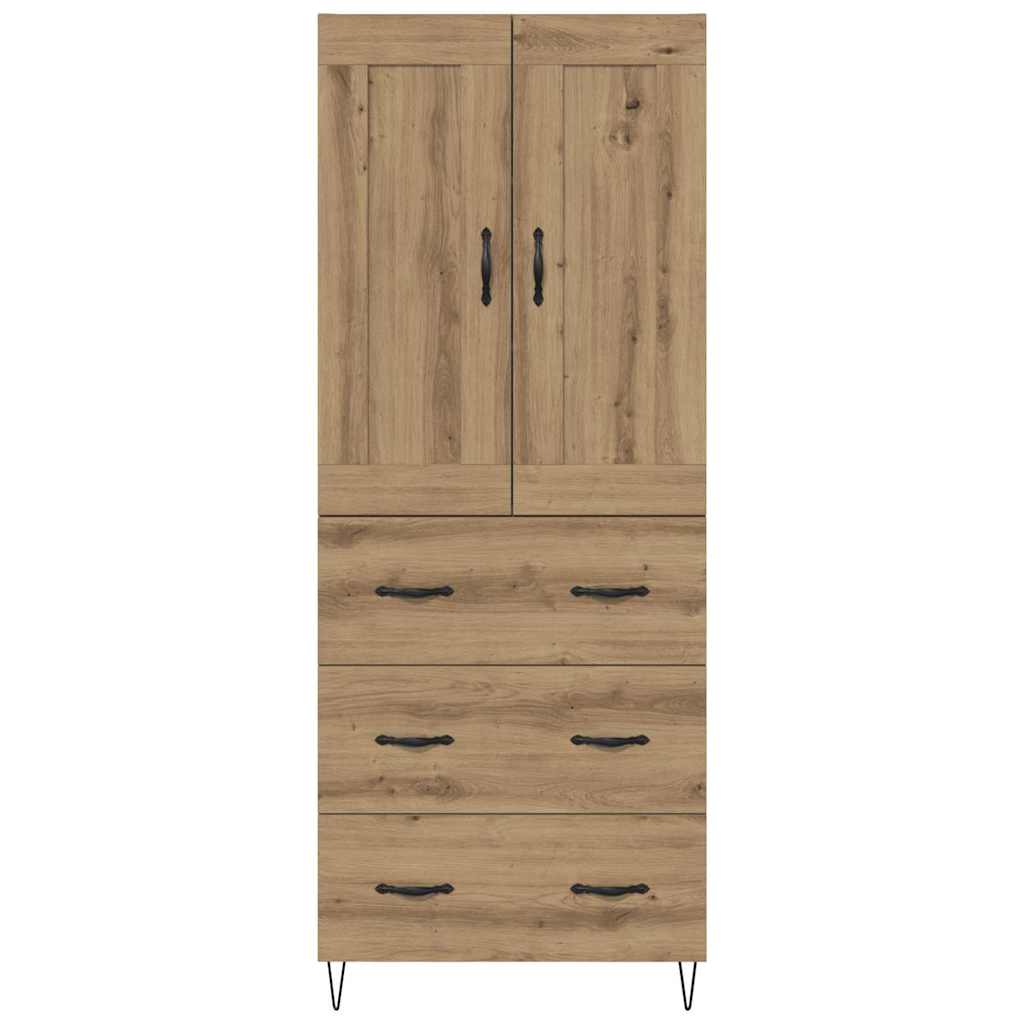 Highboard Artisan Oak 69.5 x 34 x 180 cm Engineered Wood