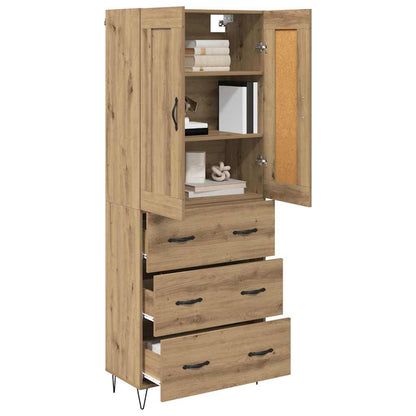 Highboard Artisan Oak 69.5 x 34 x 180 cm Engineered Wood