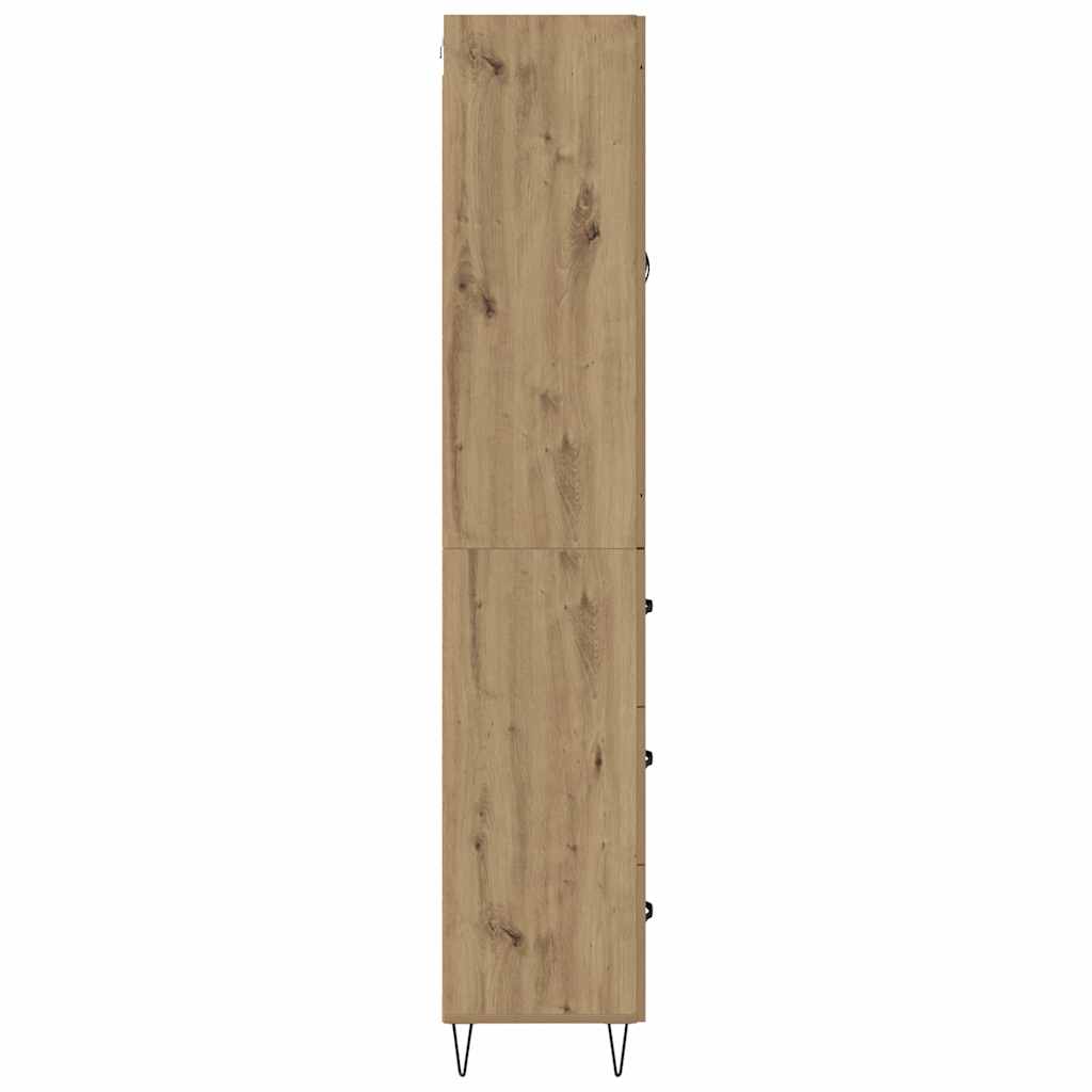 Highboard Artisan Oak 69.5 x 34 x 180 cm Engineered Wood