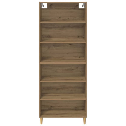 Highboard Artisan Oak 69.5 x 32.5 x 180 cm Engineered Wood