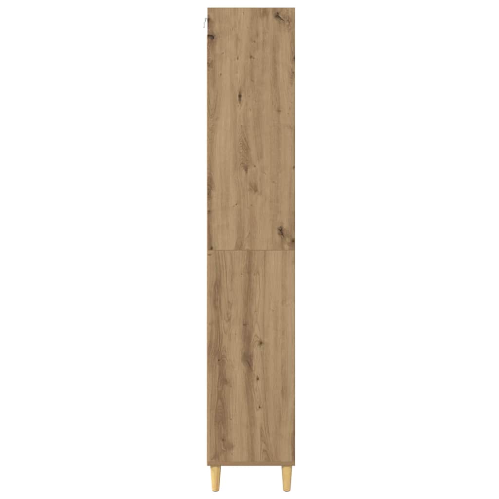 Highboard Artisan Oak 69.5 x 32.5 x 180 cm Engineered Wood