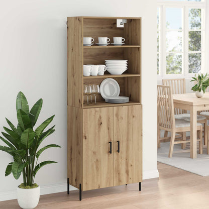Highboard Artisan Oak 69.5 x 32.5 x 180 cm Engineered Wood