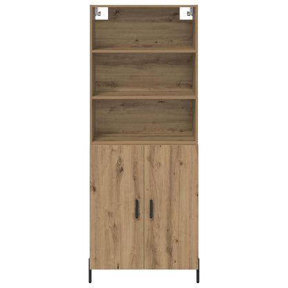 Highboard Artisan Oak 69.5 x 32.5 x 180 cm Engineered Wood