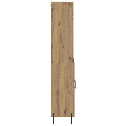Highboard Artisan Oak 69.5 x 32.5 x 180 cm Engineered Wood