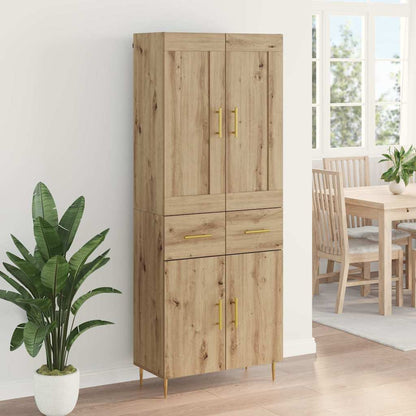 Highboard Artisan Oak 69.5 x 34 x 180 cm Engineered Wood