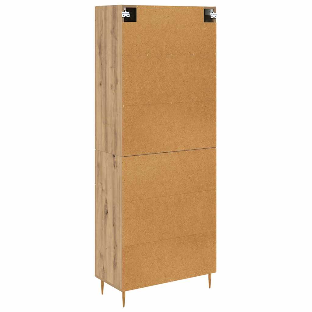 Highboard Artisan Oak 69.5 x 34 x 180 cm Engineered Wood