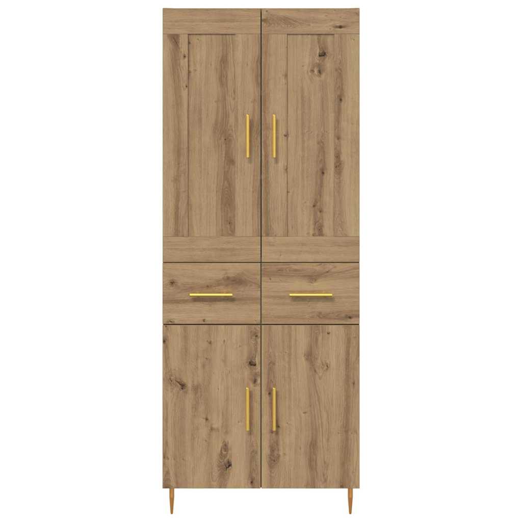 Highboard Artisan Oak 69.5 x 34 x 180 cm Engineered Wood