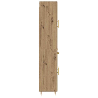 Highboard Artisan Oak 69.5 x 34 x 180 cm Engineered Wood