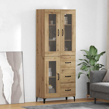 Highboard Artisan Oak 69.5 x 34 x 180 cm Engineered Wood