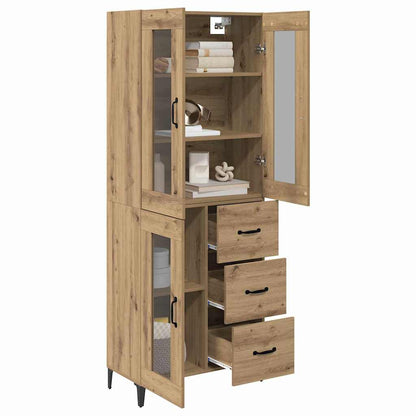 Highboard Artisan Oak 69.5 x 34 x 180 cm Engineered Wood