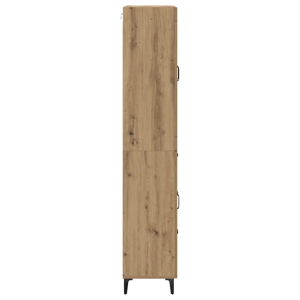 Highboard Artisan Oak 69.5 x 34 x 180 cm Engineered Wood