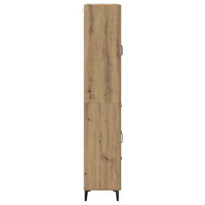 Highboard Artisan Oak 69.5 x 34 x 180 cm Engineered Wood