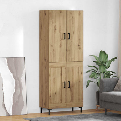 Highboard Artisan Oak 69.5 x 34 x 180 cm Engineered Wood