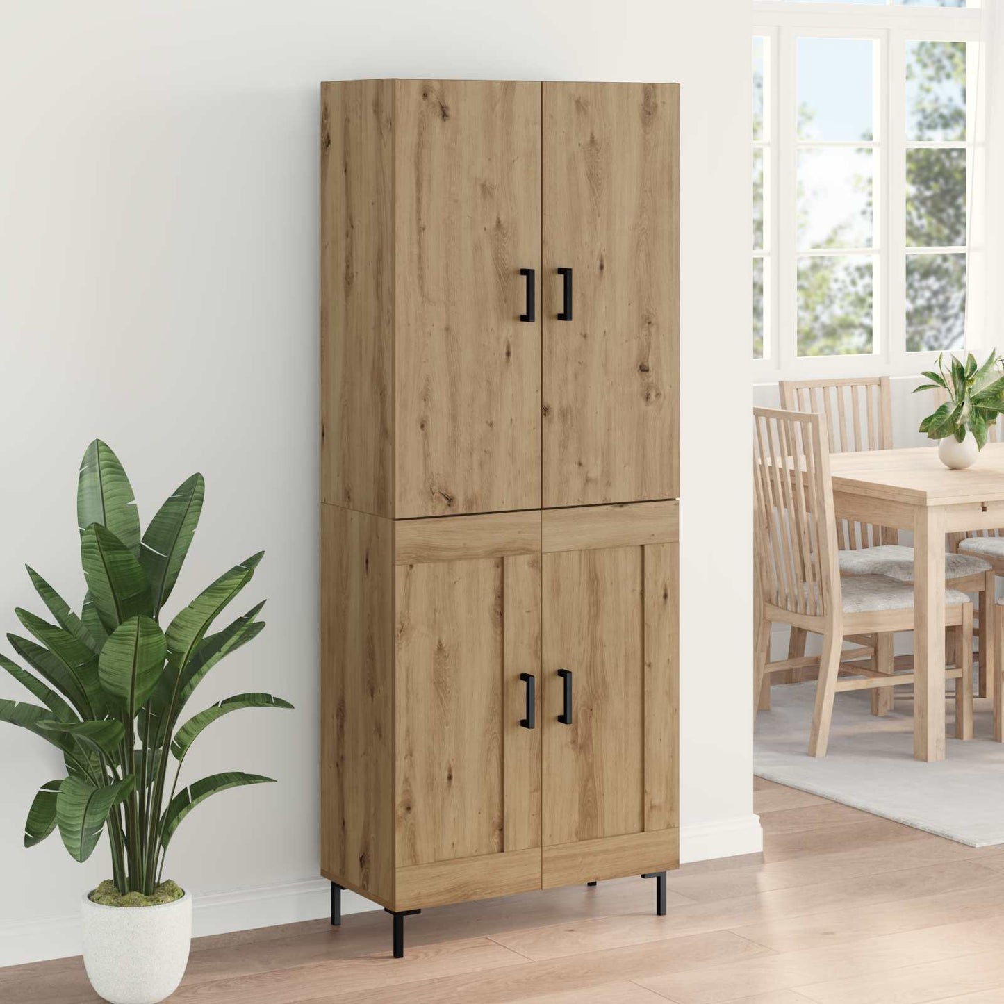 Highboard Artisan Oak 69.5 x 34 x 180 cm Engineered Wood
