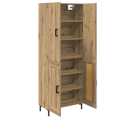 Highboard Artisan Oak 69.5 x 34 x 180 cm Engineered Wood