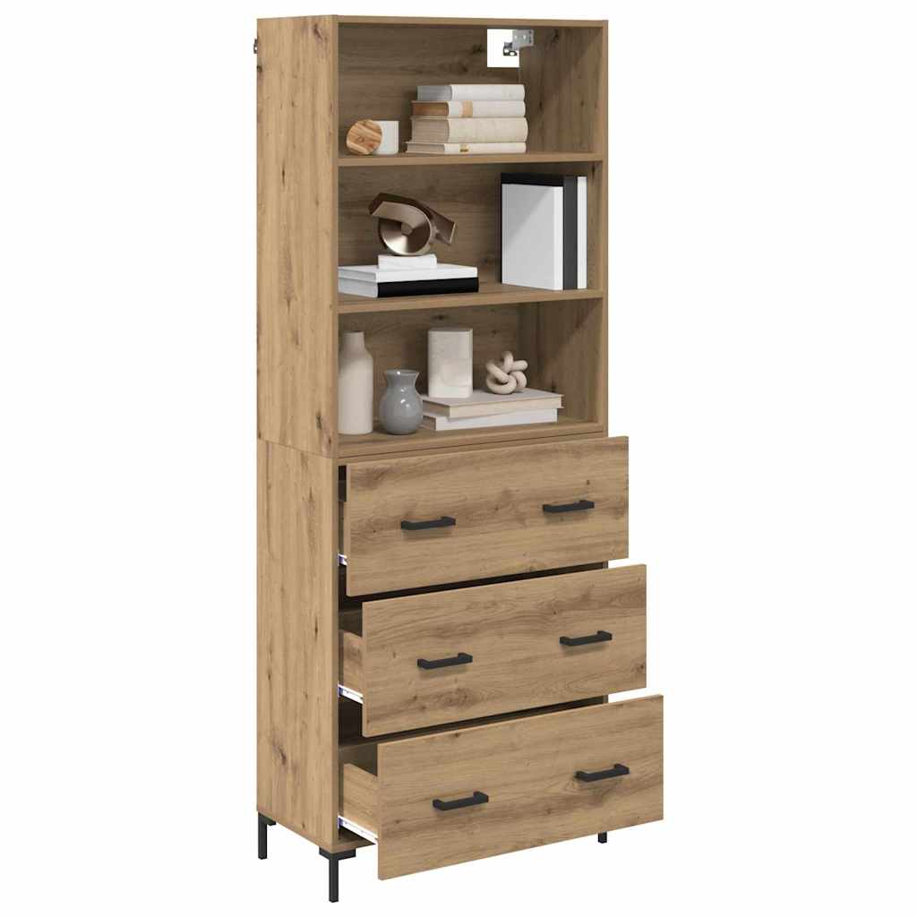 Highboard Artisan Oak 69.5 x 34 x 180 cm Engineered Wood