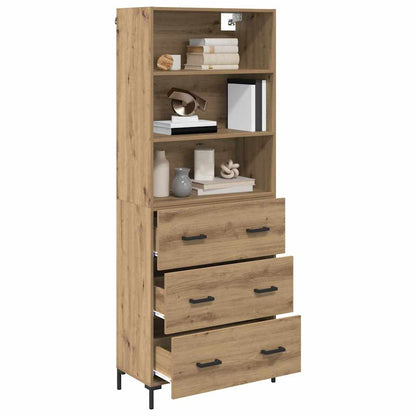 Highboard Artisan Oak 69.5 x 34 x 180 cm Engineered Wood