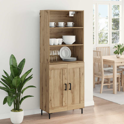 Highboard Artisan Oak 69.5 x 34 x 180 cm Engineered Wood