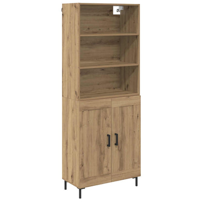 Highboard Artisan Oak 69.5 x 34 x 180 cm Engineered Wood