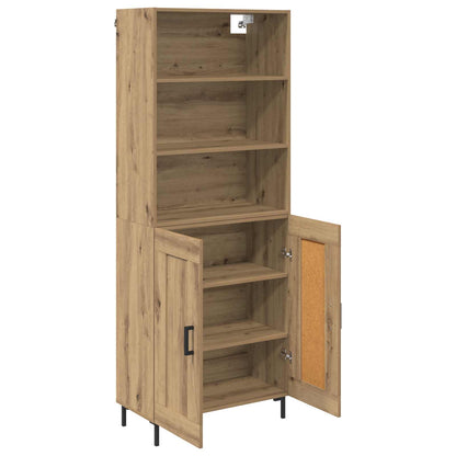 Highboard Artisan Oak 69.5 x 34 x 180 cm Engineered Wood