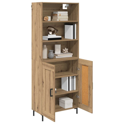 Highboard Artisan Oak 69.5 x 34 x 180 cm Engineered Wood