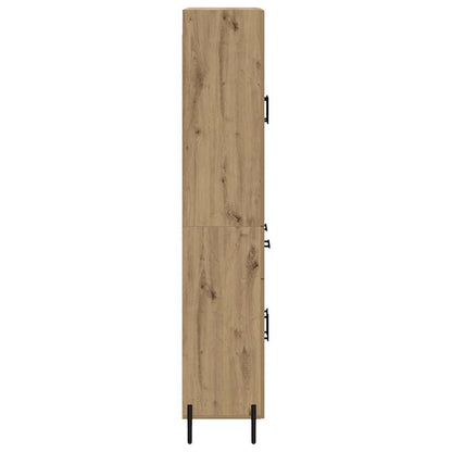 Highboard Artisan Oak 69.5 x 34 x 180 cm Engineered Wood