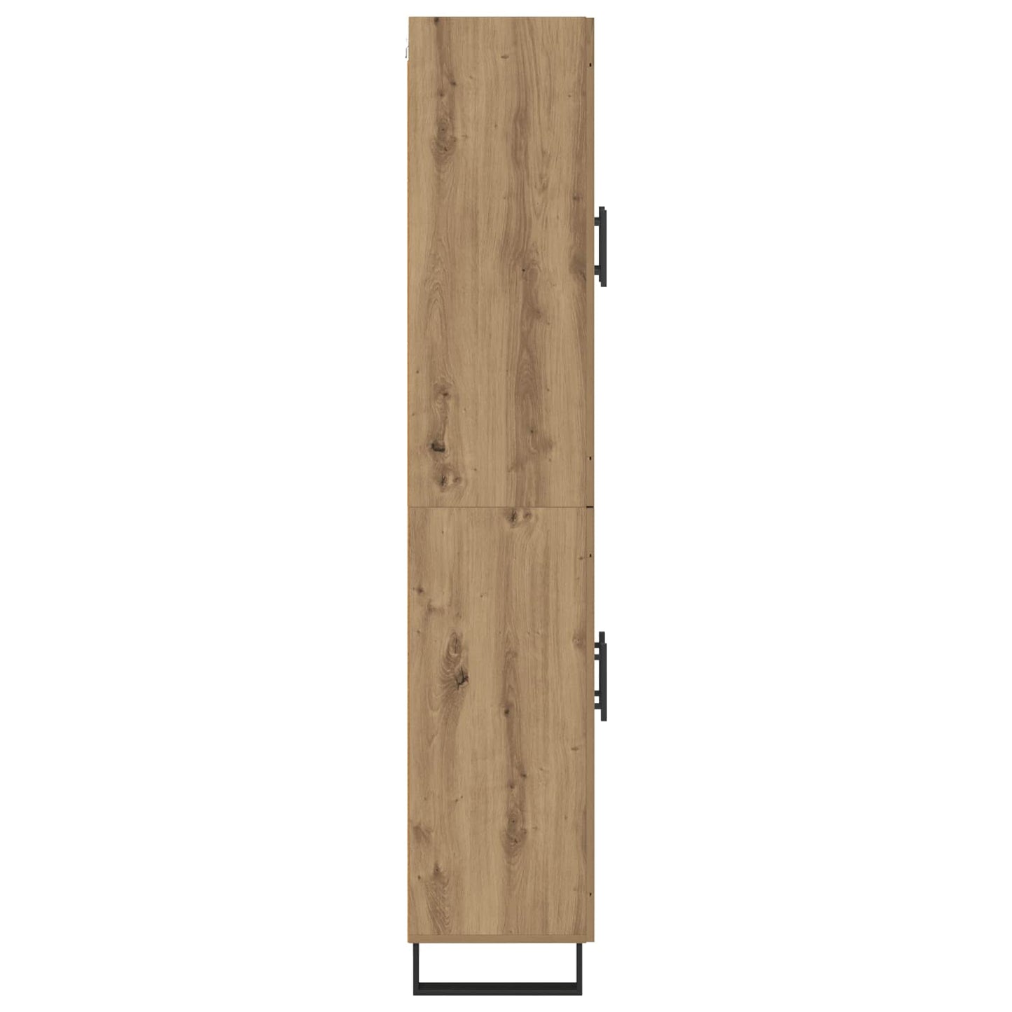 Highboard 2 pcs Artisan Oak Engineered Wood