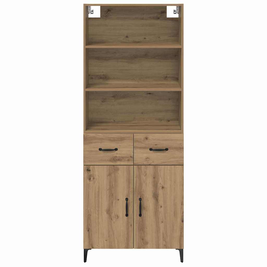 Highboard Artisan Oak 69.5 x 34 x 180 cm Engineered Wood